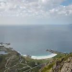 Lofoten Midnightsun Northern Lights Golf Horses Gimsoy
