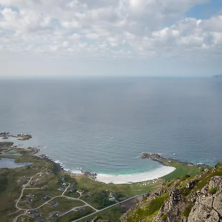 Lofoten Midnightsun Northern Lights Golf Horses Gimsoy