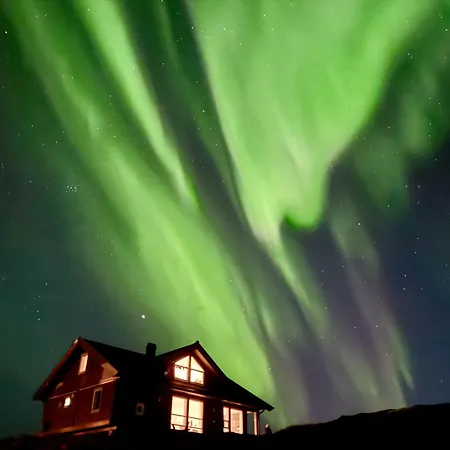 Casa de Férias Lofoten Midnightsun Northern Lights Golf Horses