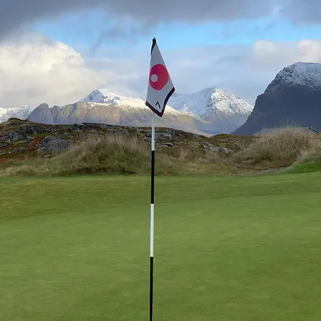 Lofoten Midnightsun Northern Lights Golf Horses * Gimsoy